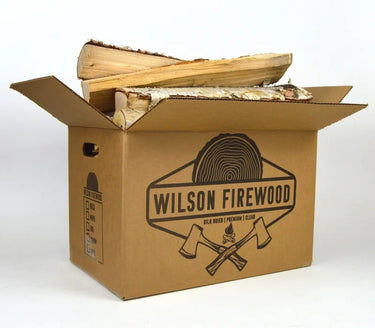 Wilson Birch Split Firewood - Seasoned Natural Kiln Dried Fireplace, Fire Pit, Bonfire Logs - Melillo EnterprisesAll categories